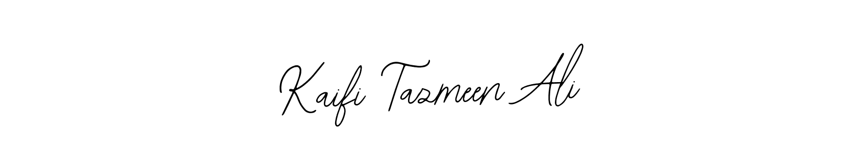 How to Draw Kaifi Tazmeen Ali signature style? Bearetta-2O07w is a latest design signature styles for name Kaifi Tazmeen Ali. Kaifi Tazmeen Ali signature style 12 images and pictures png