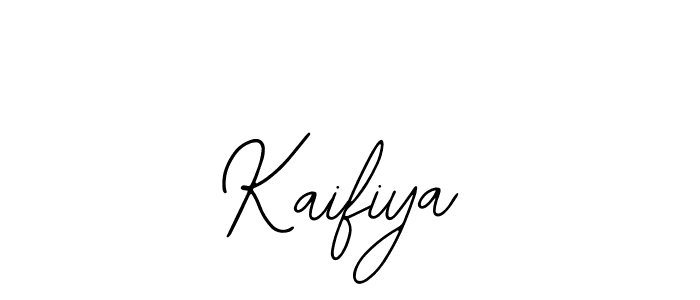 Use a signature maker to create a handwritten signature online. With this signature software, you can design (Bearetta-2O07w) your own signature for name Kaifiya. Kaifiya signature style 12 images and pictures png