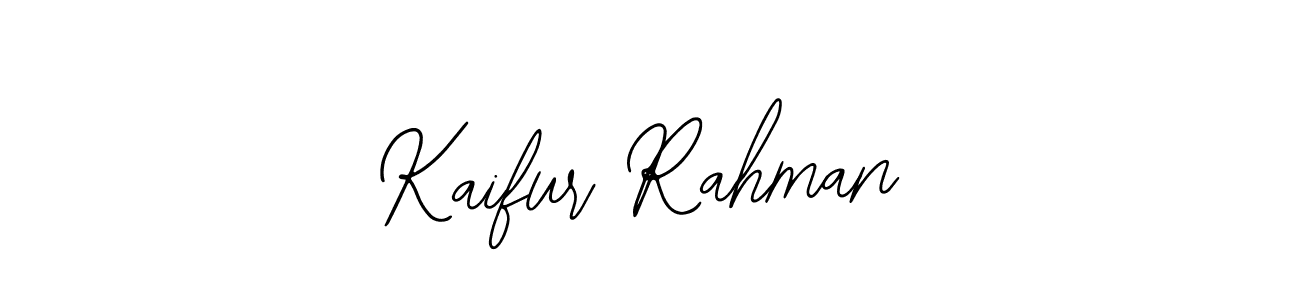 Use a signature maker to create a handwritten signature online. With this signature software, you can design (Bearetta-2O07w) your own signature for name Kaifur Rahman. Kaifur Rahman signature style 12 images and pictures png