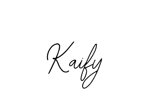 You should practise on your own different ways (Bearetta-2O07w) to write your name (Kaify) in signature. don't let someone else do it for you. Kaify signature style 12 images and pictures png
