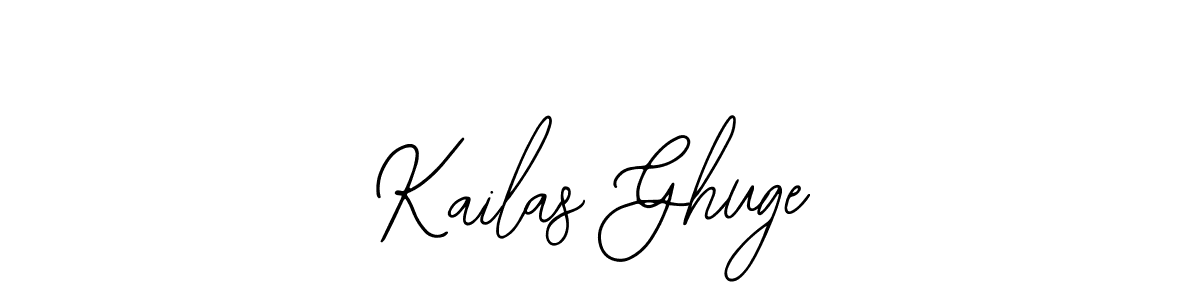 Use a signature maker to create a handwritten signature online. With this signature software, you can design (Bearetta-2O07w) your own signature for name Kailas Ghuge. Kailas Ghuge signature style 12 images and pictures png