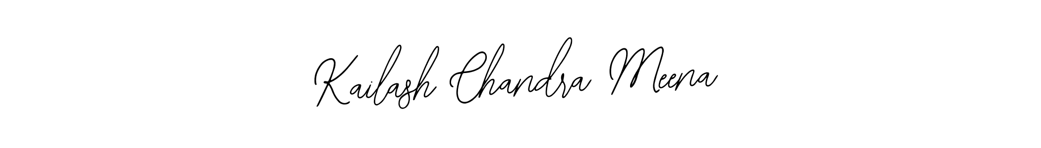 Make a beautiful signature design for name Kailash Chandra Meena. Use this online signature maker to create a handwritten signature for free. Kailash Chandra Meena signature style 12 images and pictures png