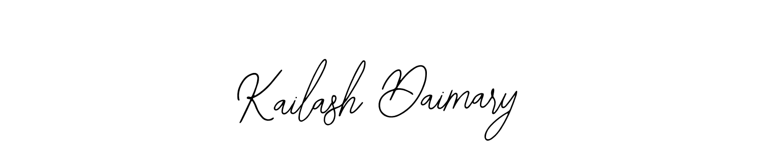 Make a beautiful signature design for name Kailash Daimary. Use this online signature maker to create a handwritten signature for free. Kailash Daimary signature style 12 images and pictures png