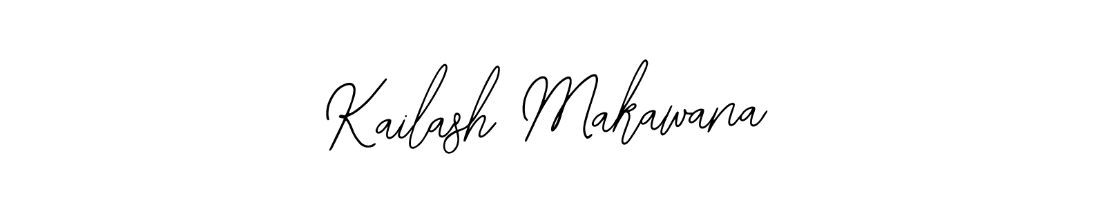 How to make Kailash Makawana name signature. Use Bearetta-2O07w style for creating short signs online. This is the latest handwritten sign. Kailash Makawana signature style 12 images and pictures png