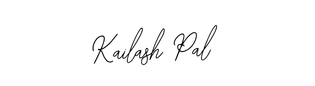 How to make Kailash Pal name signature. Use Bearetta-2O07w style for creating short signs online. This is the latest handwritten sign. Kailash Pal signature style 12 images and pictures png