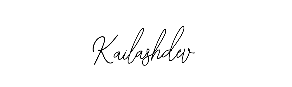 How to make Kailashdev signature? Bearetta-2O07w is a professional autograph style. Create handwritten signature for Kailashdev name. Kailashdev signature style 12 images and pictures png