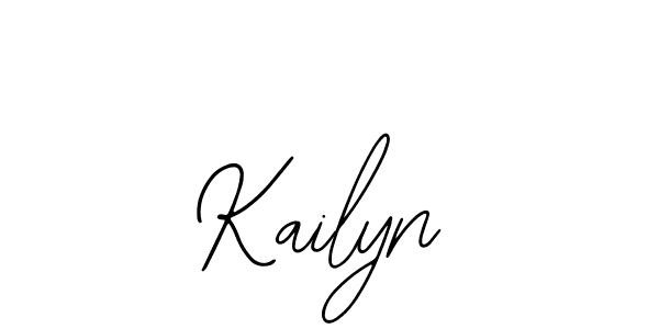 Use a signature maker to create a handwritten signature online. With this signature software, you can design (Bearetta-2O07w) your own signature for name Kailyn. Kailyn signature style 12 images and pictures png