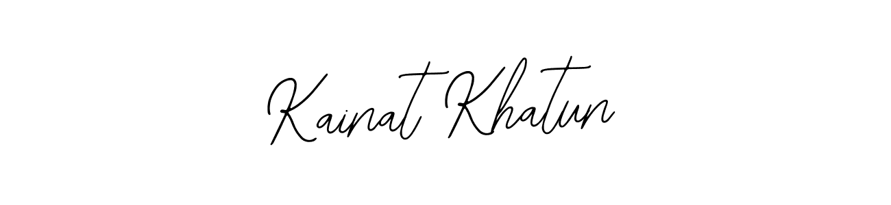 Make a beautiful signature design for name Kainat Khatun. Use this online signature maker to create a handwritten signature for free. Kainat Khatun signature style 12 images and pictures png