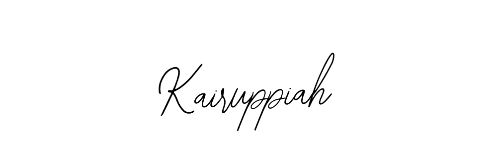 Also we have Kairuppiah name is the best signature style. Create professional handwritten signature collection using Bearetta-2O07w autograph style. Kairuppiah signature style 12 images and pictures png