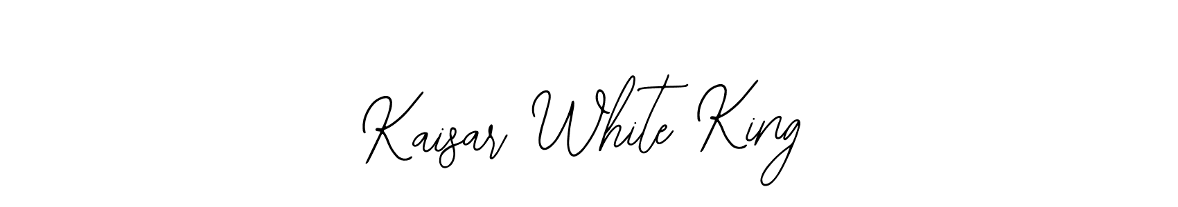 How to make Kaisar White King signature? Bearetta-2O07w is a professional autograph style. Create handwritten signature for Kaisar White King name. Kaisar White King signature style 12 images and pictures png