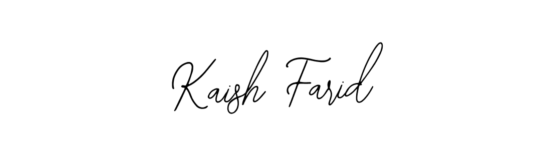 Make a beautiful signature design for name Kaish Farid. With this signature (Bearetta-2O07w) style, you can create a handwritten signature for free. Kaish Farid signature style 12 images and pictures png