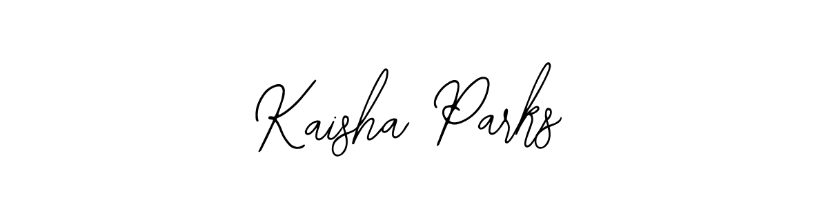 How to make Kaisha Parks name signature. Use Bearetta-2O07w style for creating short signs online. This is the latest handwritten sign. Kaisha Parks signature style 12 images and pictures png