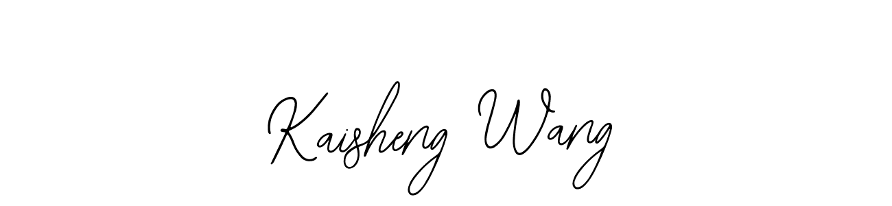 It looks lik you need a new signature style for name Kaisheng Wang. Design unique handwritten (Bearetta-2O07w) signature with our free signature maker in just a few clicks. Kaisheng Wang signature style 12 images and pictures png