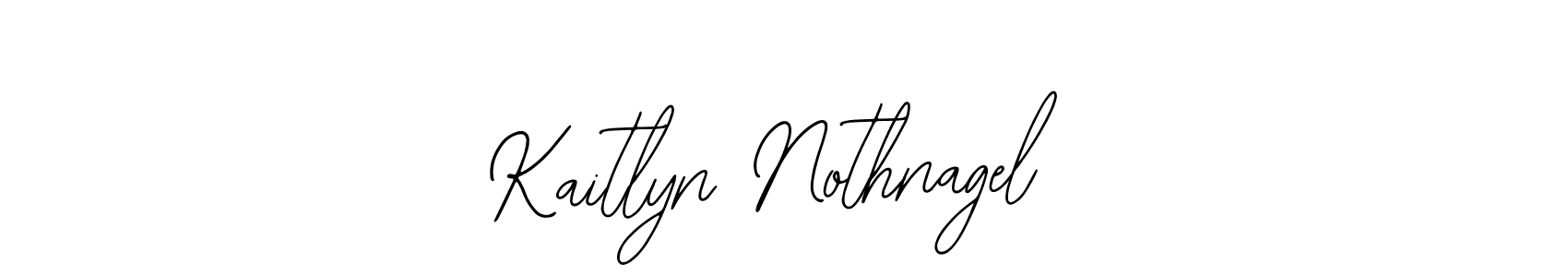 How to make Kaitlyn Nothnagel name signature. Use Bearetta-2O07w style for creating short signs online. This is the latest handwritten sign. Kaitlyn Nothnagel signature style 12 images and pictures png