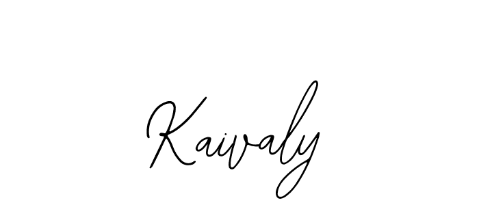 How to make Kaivaly name signature. Use Bearetta-2O07w style for creating short signs online. This is the latest handwritten sign. Kaivaly signature style 12 images and pictures png