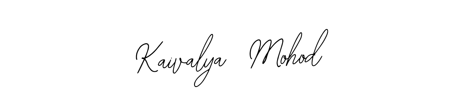 See photos of Kaivalya  Mohod official signature by Spectra . Check more albums & portfolios. Read reviews & check more about Bearetta-2O07w font. Kaivalya  Mohod signature style 12 images and pictures png