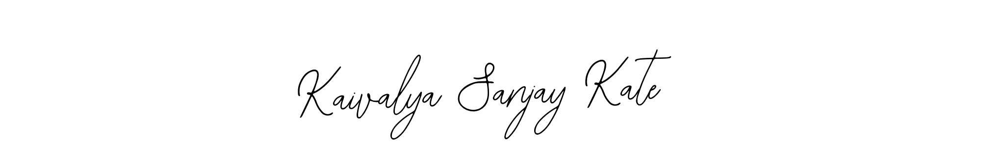 Kaivalya Sanjay Kate stylish signature style. Best Handwritten Sign (Bearetta-2O07w) for my name. Handwritten Signature Collection Ideas for my name Kaivalya Sanjay Kate. Kaivalya Sanjay Kate signature style 12 images and pictures png