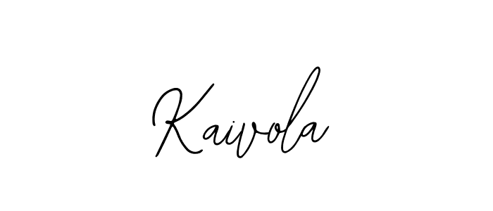 Design your own signature with our free online signature maker. With this signature software, you can create a handwritten (Bearetta-2O07w) signature for name Kaivola. Kaivola signature style 12 images and pictures png