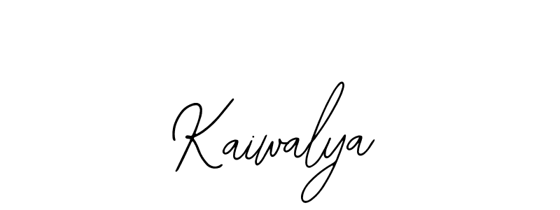 Similarly Bearetta-2O07w is the best handwritten signature design. Signature creator online .You can use it as an online autograph creator for name Kaiwalya. Kaiwalya signature style 12 images and pictures png