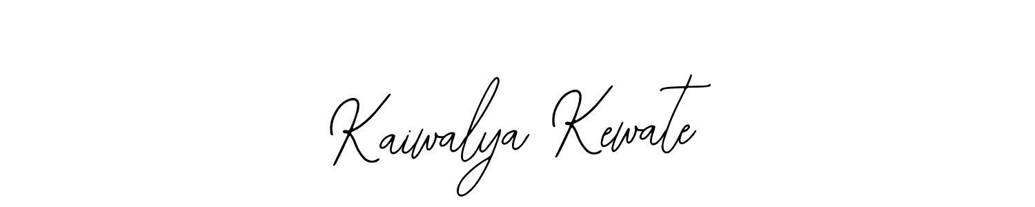 Design your own signature with our free online signature maker. With this signature software, you can create a handwritten (Bearetta-2O07w) signature for name Kaiwalya Kewate. Kaiwalya Kewate signature style 12 images and pictures png