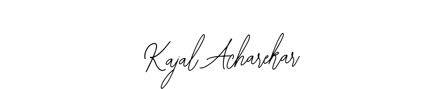 Kajal Acharekar stylish signature style. Best Handwritten Sign (Bearetta-2O07w) for my name. Handwritten Signature Collection Ideas for my name Kajal Acharekar. Kajal Acharekar signature style 12 images and pictures png