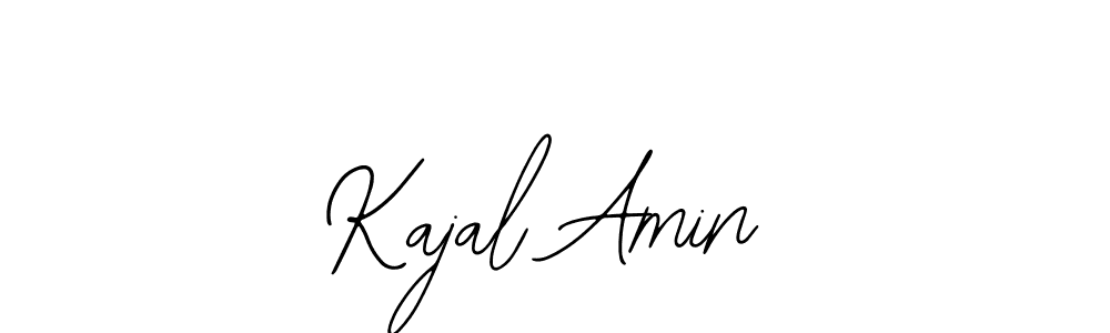 Also You can easily find your signature by using the search form. We will create Kajal Amin name handwritten signature images for you free of cost using Bearetta-2O07w sign style. Kajal Amin signature style 12 images and pictures png
