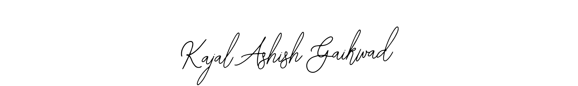 How to Draw Kajal Ashish Gaikwad signature style? Bearetta-2O07w is a latest design signature styles for name Kajal Ashish Gaikwad. Kajal Ashish Gaikwad signature style 12 images and pictures png