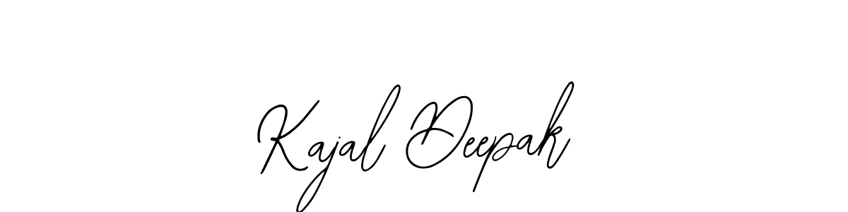 if you are searching for the best signature style for your name Kajal Deepak. so please give up your signature search. here we have designed multiple signature styles  using Bearetta-2O07w. Kajal Deepak signature style 12 images and pictures png