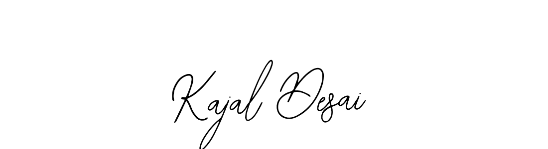 Kajal Desai stylish signature style. Best Handwritten Sign (Bearetta-2O07w) for my name. Handwritten Signature Collection Ideas for my name Kajal Desai. Kajal Desai signature style 12 images and pictures png