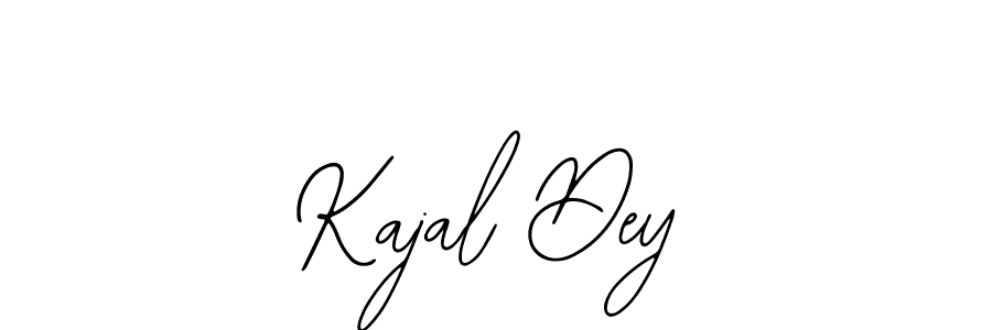 How to make Kajal Dey name signature. Use Bearetta-2O07w style for creating short signs online. This is the latest handwritten sign. Kajal Dey signature style 12 images and pictures png