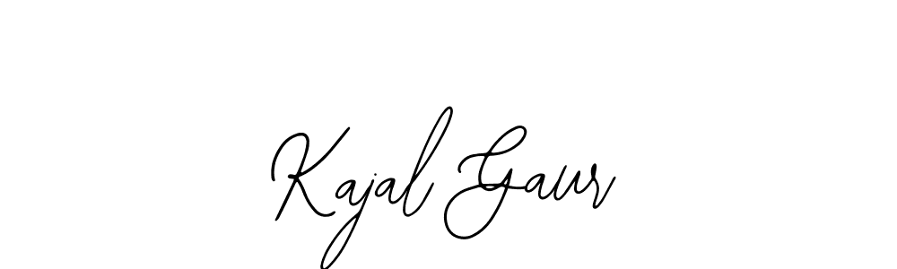 Bearetta-2O07w is a professional signature style that is perfect for those who want to add a touch of class to their signature. It is also a great choice for those who want to make their signature more unique. Get Kajal Gaur name to fancy signature for free. Kajal Gaur signature style 12 images and pictures png