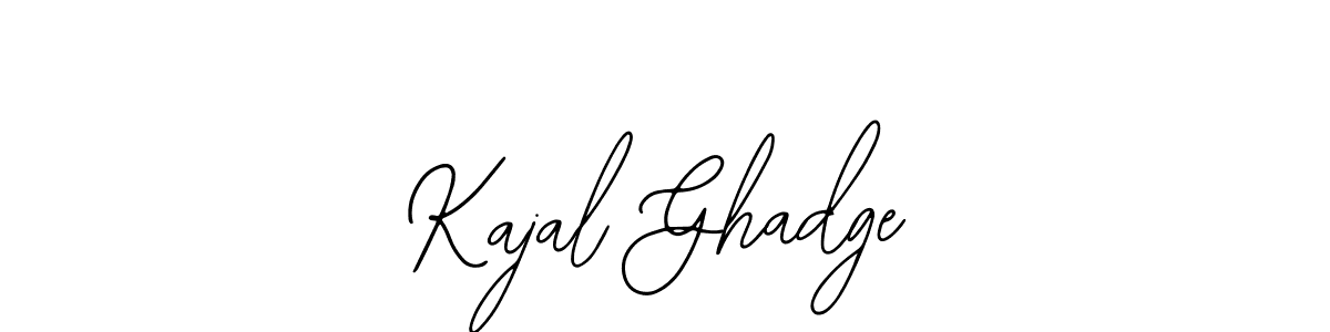 Make a beautiful signature design for name Kajal Ghadge. Use this online signature maker to create a handwritten signature for free. Kajal Ghadge signature style 12 images and pictures png