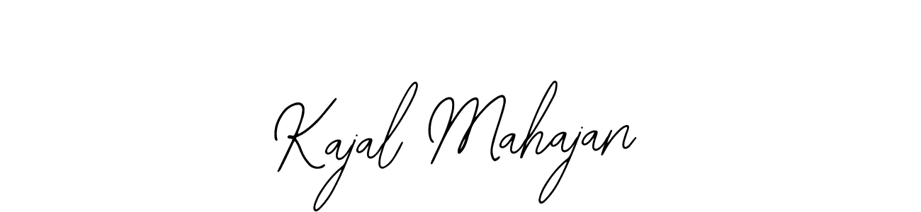 Use a signature maker to create a handwritten signature online. With this signature software, you can design (Bearetta-2O07w) your own signature for name Kajal Mahajan. Kajal Mahajan signature style 12 images and pictures png