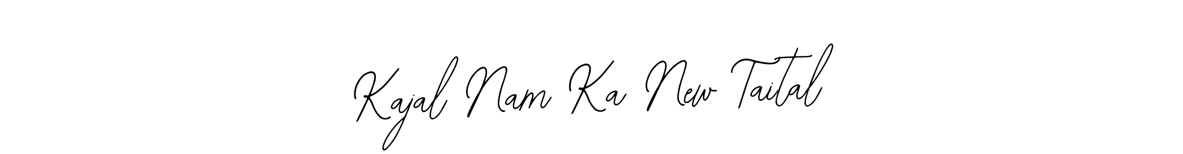 if you are searching for the best signature style for your name Kajal Nam Ka New Taital. so please give up your signature search. here we have designed multiple signature styles  using Bearetta-2O07w. Kajal Nam Ka New Taital signature style 12 images and pictures png