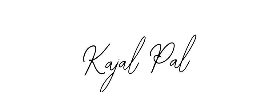 You should practise on your own different ways (Bearetta-2O07w) to write your name (Kajal Pal) in signature. don't let someone else do it for you. Kajal Pal signature style 12 images and pictures png