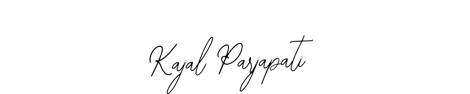 Use a signature maker to create a handwritten signature online. With this signature software, you can design (Bearetta-2O07w) your own signature for name Kajal Parjapati. Kajal Parjapati signature style 12 images and pictures png