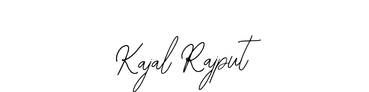 if you are searching for the best signature style for your name Kajal Rajput. so please give up your signature search. here we have designed multiple signature styles  using Bearetta-2O07w. Kajal Rajput signature style 12 images and pictures png