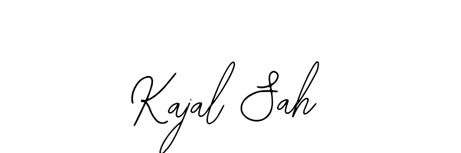 Create a beautiful signature design for name Kajal Sah. With this signature (Bearetta-2O07w) fonts, you can make a handwritten signature for free. Kajal Sah signature style 12 images and pictures png
