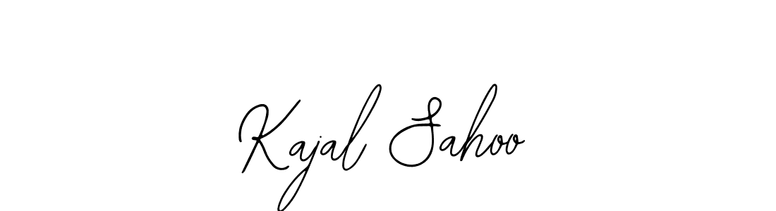 The best way (Bearetta-2O07w) to make a short signature is to pick only two or three words in your name. The name Kajal Sahoo include a total of six letters. For converting this name. Kajal Sahoo signature style 12 images and pictures png