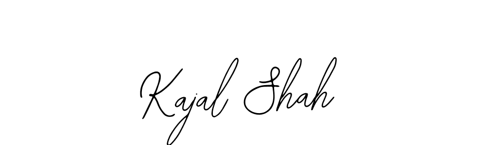 Kajal Shah stylish signature style. Best Handwritten Sign (Bearetta-2O07w) for my name. Handwritten Signature Collection Ideas for my name Kajal Shah. Kajal Shah signature style 12 images and pictures png