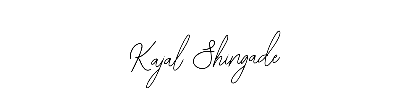 Make a beautiful signature design for name Kajal Shingade. Use this online signature maker to create a handwritten signature for free. Kajal Shingade signature style 12 images and pictures png