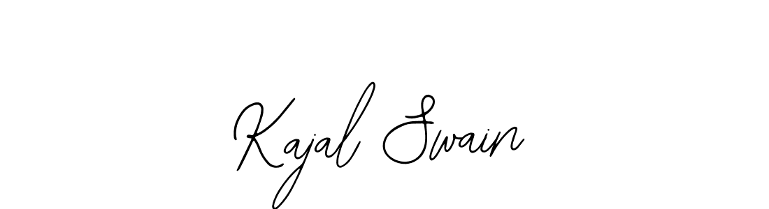 How to make Kajal Swain name signature. Use Bearetta-2O07w style for creating short signs online. This is the latest handwritten sign. Kajal Swain signature style 12 images and pictures png