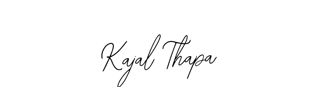 This is the best signature style for the Kajal Thapa name. Also you like these signature font (Bearetta-2O07w). Mix name signature. Kajal Thapa signature style 12 images and pictures png