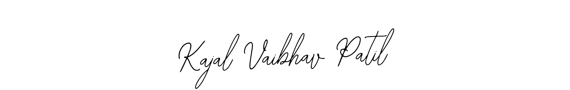 Create a beautiful signature design for name Kajal Vaibhav Patil. With this signature (Bearetta-2O07w) fonts, you can make a handwritten signature for free. Kajal Vaibhav Patil signature style 12 images and pictures png