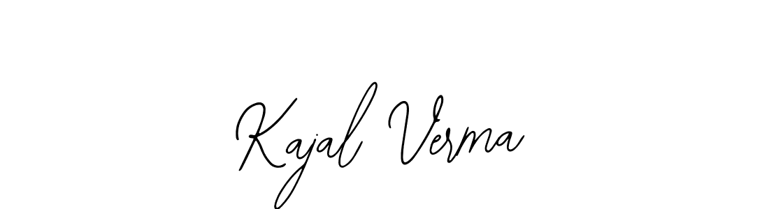 How to make Kajal Verma signature? Bearetta-2O07w is a professional autograph style. Create handwritten signature for Kajal Verma name. Kajal Verma signature style 12 images and pictures png