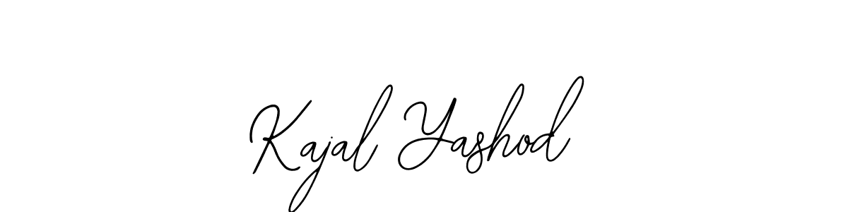 How to make Kajal Yashod signature? Bearetta-2O07w is a professional autograph style. Create handwritten signature for Kajal Yashod name. Kajal Yashod signature style 12 images and pictures png