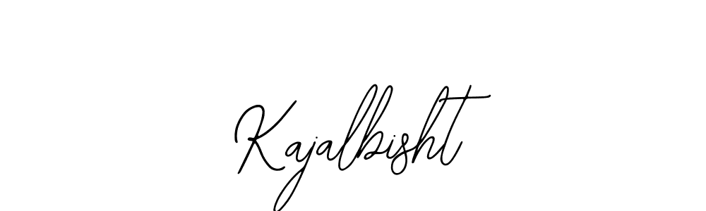 How to make Kajalbisht name signature. Use Bearetta-2O07w style for creating short signs online. This is the latest handwritten sign. Kajalbisht signature style 12 images and pictures png