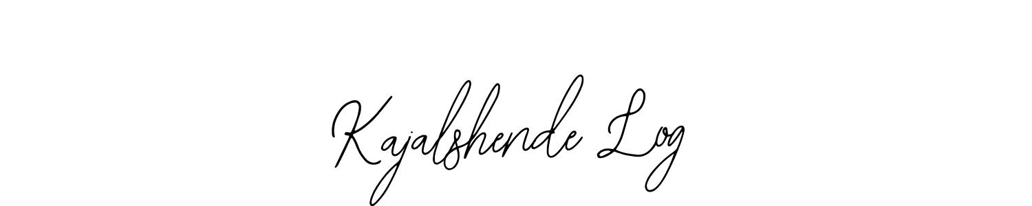 How to make Kajalshende Log signature? Bearetta-2O07w is a professional autograph style. Create handwritten signature for Kajalshende Log name. Kajalshende Log signature style 12 images and pictures png