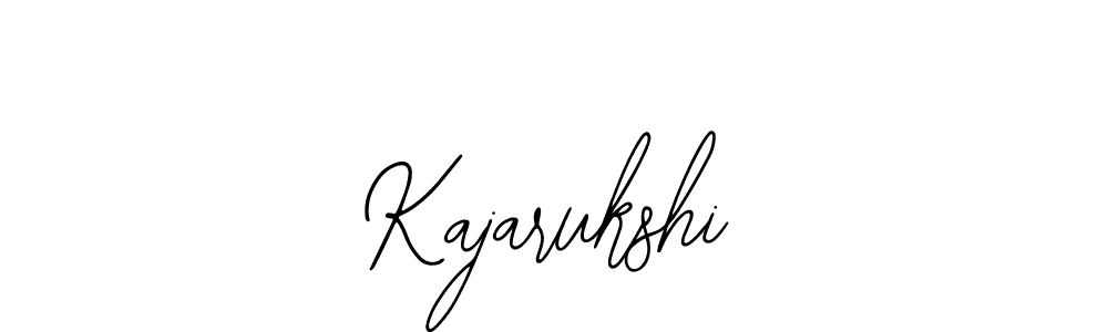 Use a signature maker to create a handwritten signature online. With this signature software, you can design (Bearetta-2O07w) your own signature for name Kajarukshi. Kajarukshi signature style 12 images and pictures png
