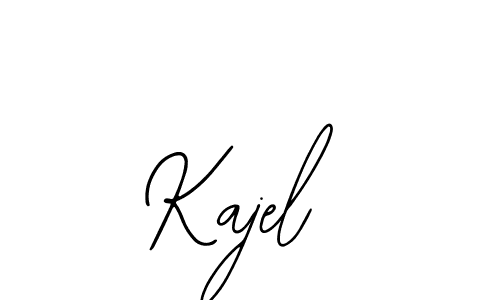 Use a signature maker to create a handwritten signature online. With this signature software, you can design (Bearetta-2O07w) your own signature for name Kajel. Kajel signature style 12 images and pictures png